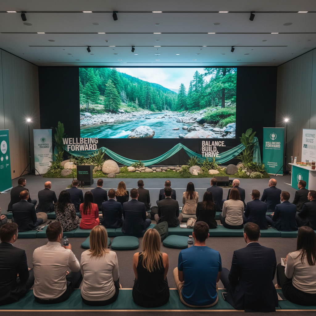 Corporate wellness event